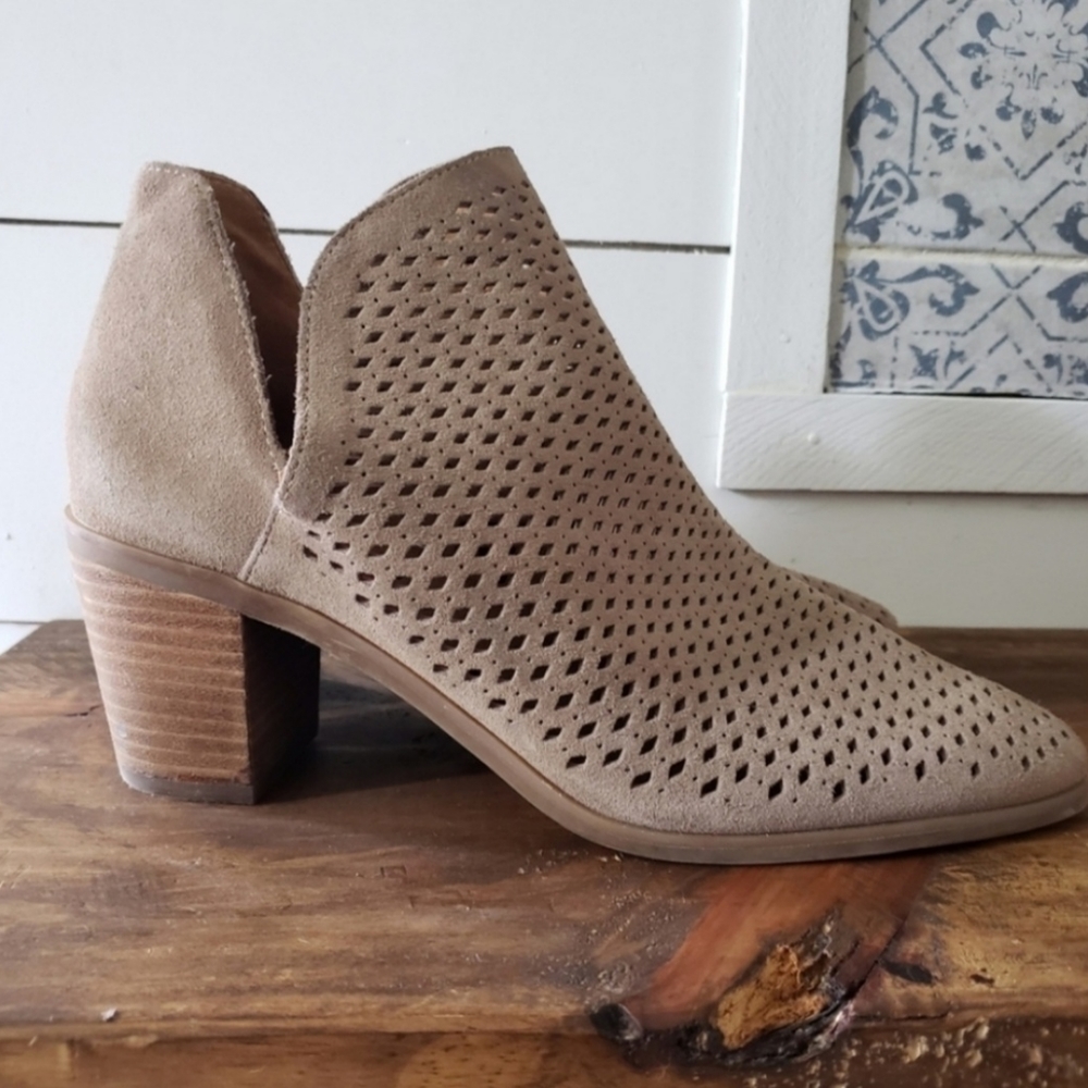 Lucky Brand Suede Booties